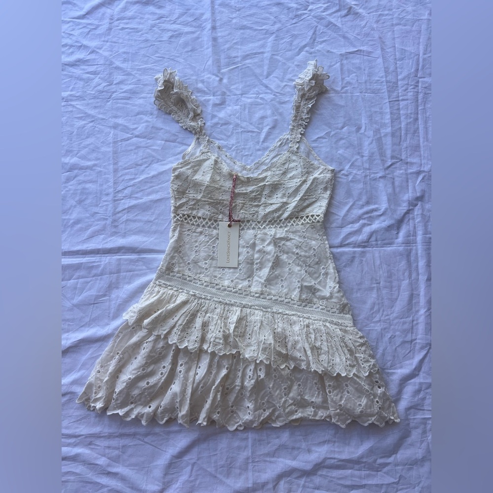 Loveshack Fancy Desra Dress In White Size 4 $495
Brand new with tags - Picture 7 of 7